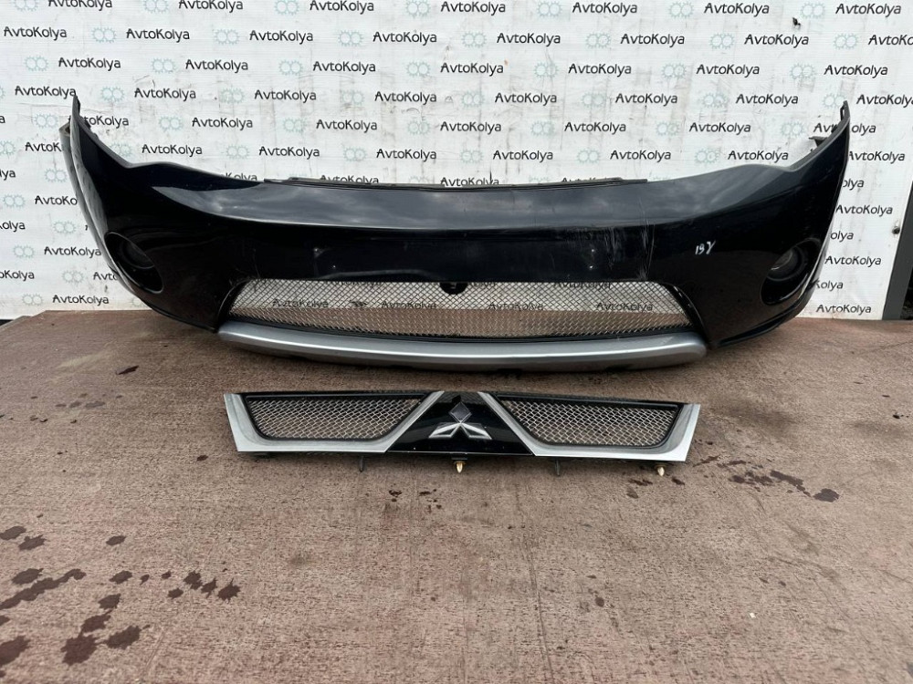 Бампер передний Mitsubishi Outlander 2006-2010 Ковель - изображение 2