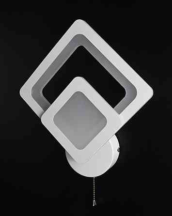 Бра настінна LED 2311/1-wh Білий 30х26х8 см. Київ