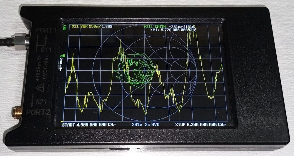 Антенна 1850-6050 МГц 6dBi, до 50 Вт, 30 см, N разъем. Смотрите графики КСВ, Дніпро - зображення 6