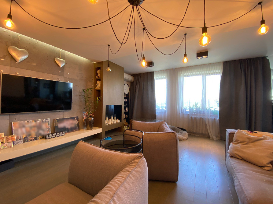 БЕЗ% для покупця, дворівнева квартира видно Дніпро Лавру Київ, 6-окремих кімнат Киев - изображение 2