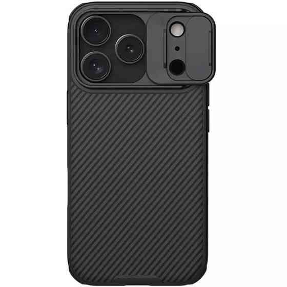 Карбоновая накладка Nillkin CamShield Pro Magnetic для Apple iPhone 17 Pro (6.3") Херсон