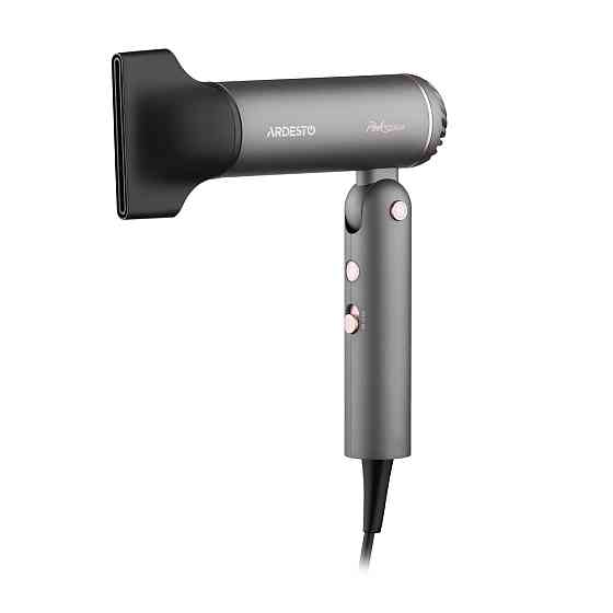 Фен Ardesto Pink Touch HD-R360PT 1300 Вт серый Київ