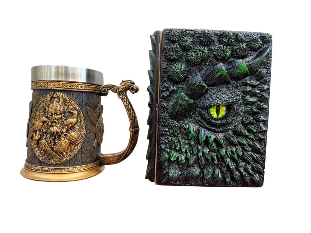 Подарочный набор Кружка 3 Скандинавские Бога и Блокнот 3 «Око Лесного Дракона» Киев - изображение 3