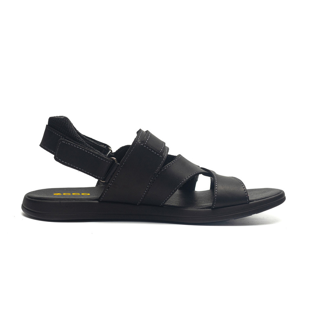 Мужские кожаные сандалии  Black Київ - зображення 2