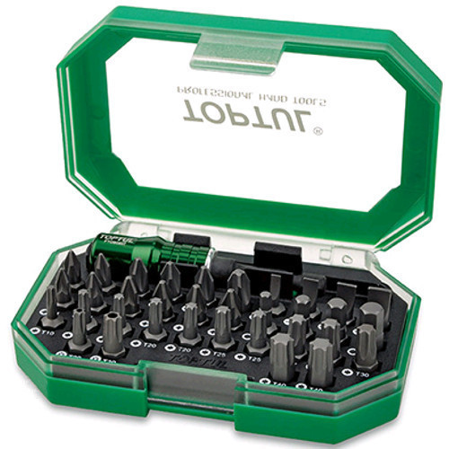 Набор биты-насадки TOPTUL 1/4" 35ед. GACW3502 Харків - зображення 1
