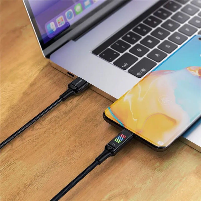 Дата кабель Acefast C7-04 USB-A to USB-C zinc alloy (1.2m) Херсон - изображение 5