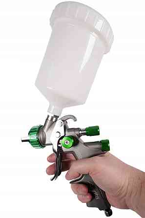 Краскораспылитель пневматический LVLP верх.пласт.бачок 600мл, 1,3мм  AUARITA   898-2-1.3LP Харків