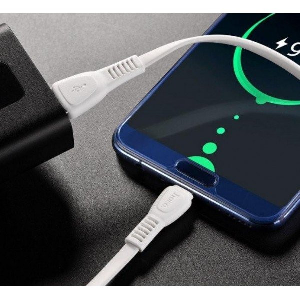 Кабель Hoco X40 Noah USB to Type-C 1m White Харьков - изображение 3