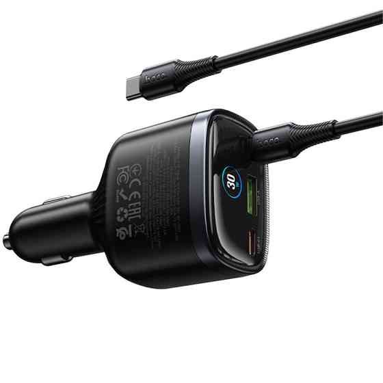 АЗУ Hoco Z70 Speed PD45W+QC3.0 total 93W (1USB-A/2C) + кабель Type-C to Type-C Херсон