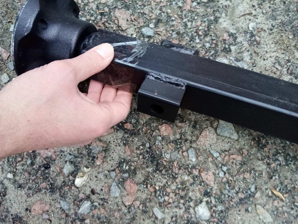 Вісь для легкового причепа зі сходинками 2108 KNOTT якісна Баришівка - зображення 2