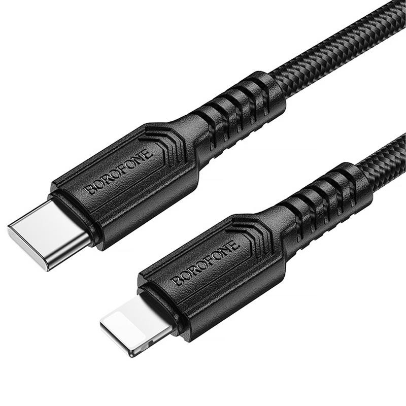 Дата кабель Borofone BX116 Certain Type-C to Lightning 27W (1m) Херсон - изображение 2