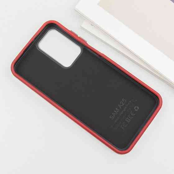 Кожаный чехол Leather Case Metal Buttons для Samsung Galaxy A35 Херсон