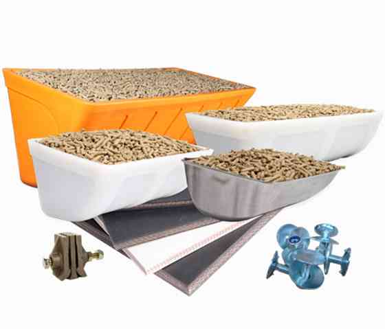 Ковш норийный для семян 125 сварной Київ