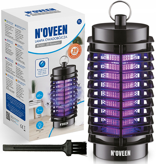 Инсектицидная лампа Noveen IKN201 LED Economic, 3 Вт Одеса - зображення 7