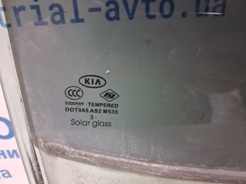Стекло двери заднее правое Kia Optima TF 2.4 БЕНЗИН G4KJ 2010 (б/у) Київ - зображення 2