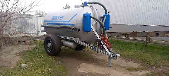 Бочка МЖТ-6 вакуумна/асенізаційна розкидач гноївки Белая Церковь