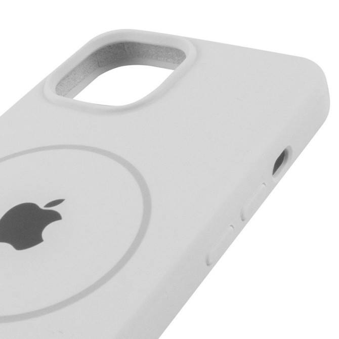 Чехол Silicone Case Full Protective (AA) with MagSafe для Apple iPhone 14 (6.1") Херсон - зображення 4