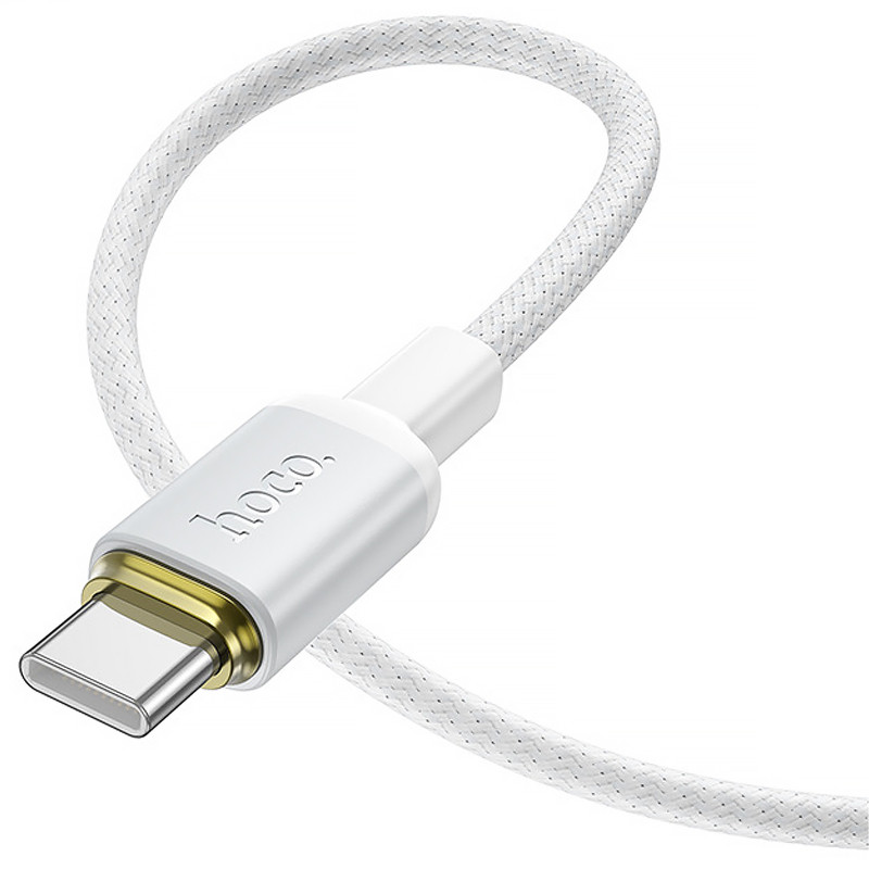 Дата кабель Hoco X128 Benefit Type-C to Type-C 60W (1m) Херсон - изображение 4