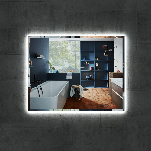 Дзеркало з LED підсвічуванням 700 х 900 мм. Киев - изображение 1