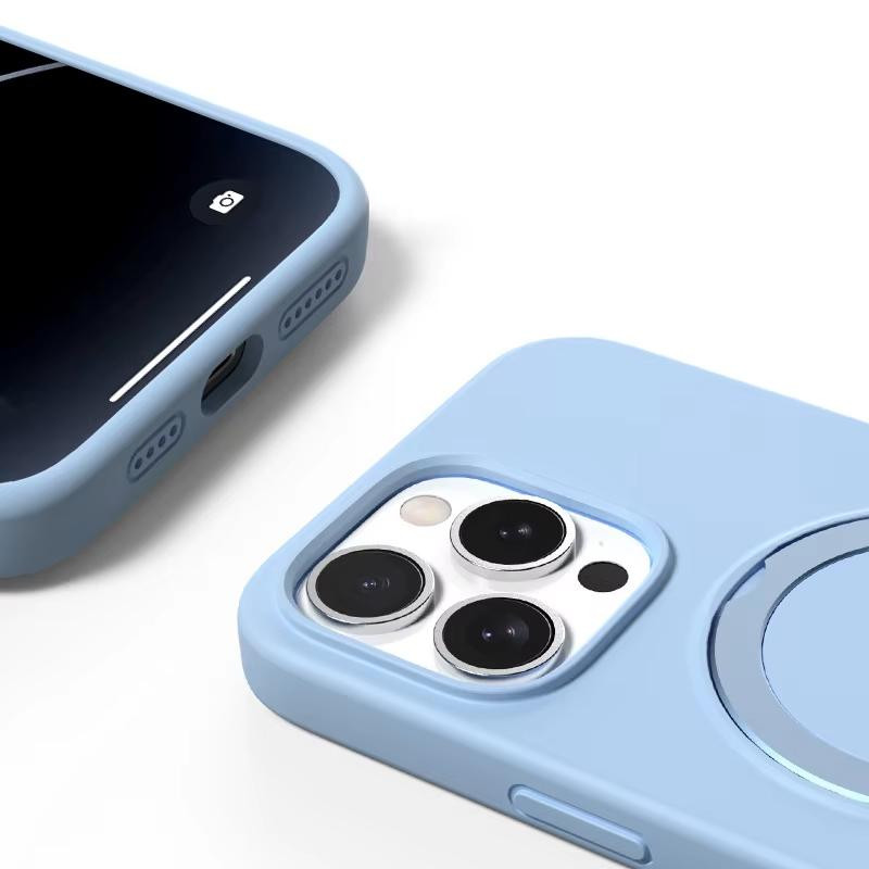 Чехол Silicone Case Full Protective with Ring для Apple iPhone 12 Pro / 12 (6.1") Херсон - зображення 2