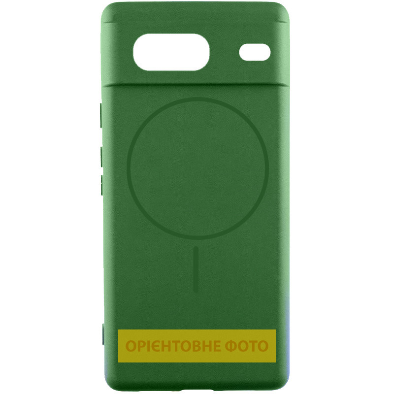 Чехол Silicone Cover Lakshmi Full Camera (AA) with Magnetic Fit для Google Pixel 9a Херсон - изображение 5