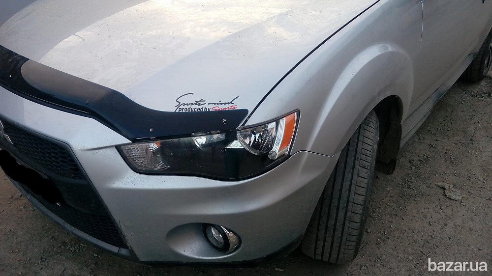 Наклейка на авто Sport mind produced by sports Белая с красным. Черная Маленькая Борисполь - изображение 6