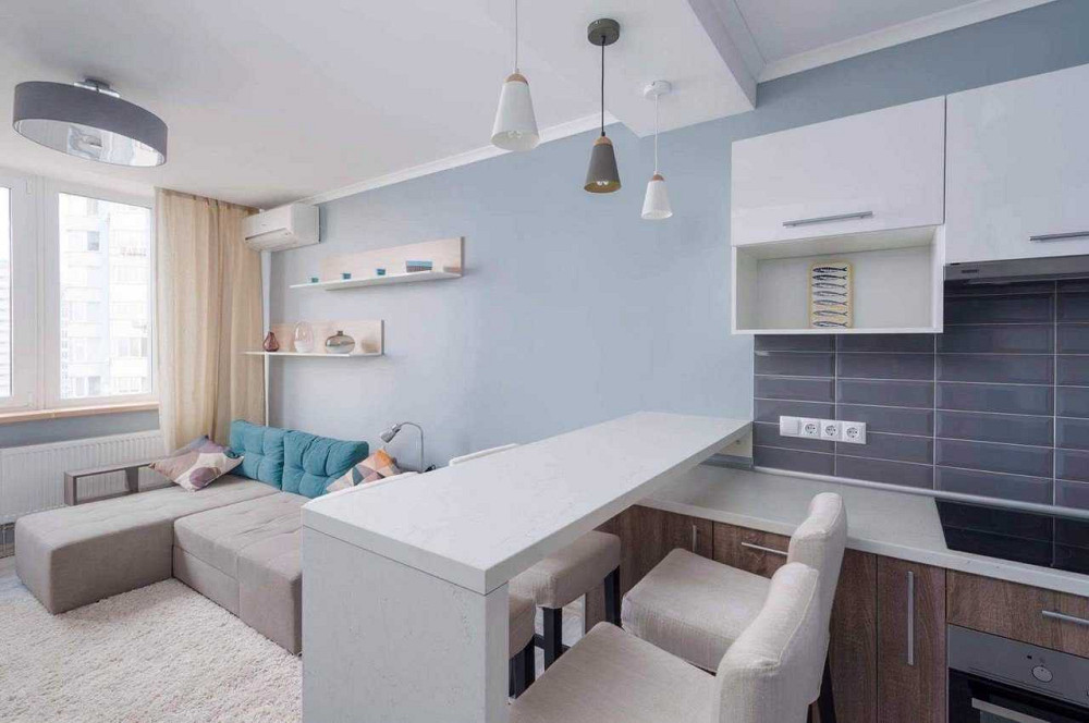 долгосрочная аренда 1-к квартира Киев, Дарницкий, 21000 грн./мес. Киев - изображение 1