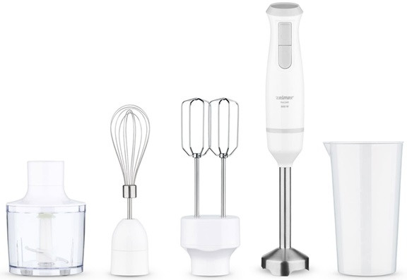 Блендер погружной Zelmer ZHB4563S 800 Вт белый Київ - зображення 3