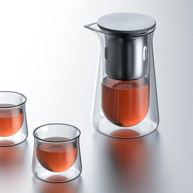 Чайник для заваривания TeaPot D-50 Press type 600ml Херсон - изображение 8