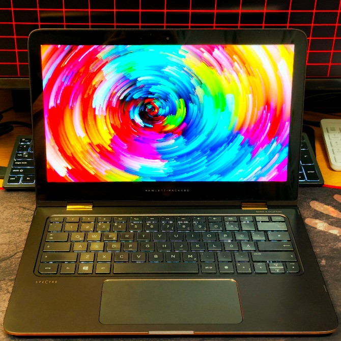 Сенсорний ноутбук трансформер HP Spectre x360 i7-6500u 8/512gb SSD m.2 NVMe IPS touch Київ - зображення 2