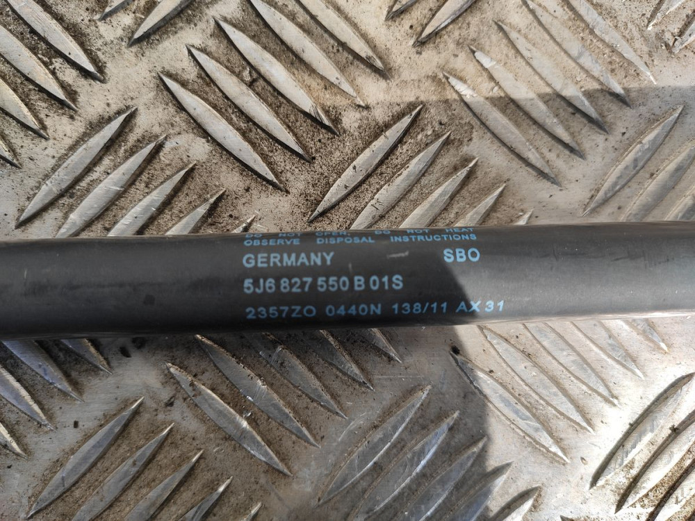 Амортизатор крышки багажника Skoda Fabia II 2007-2014 (Универсал) Ковель - зображення 1