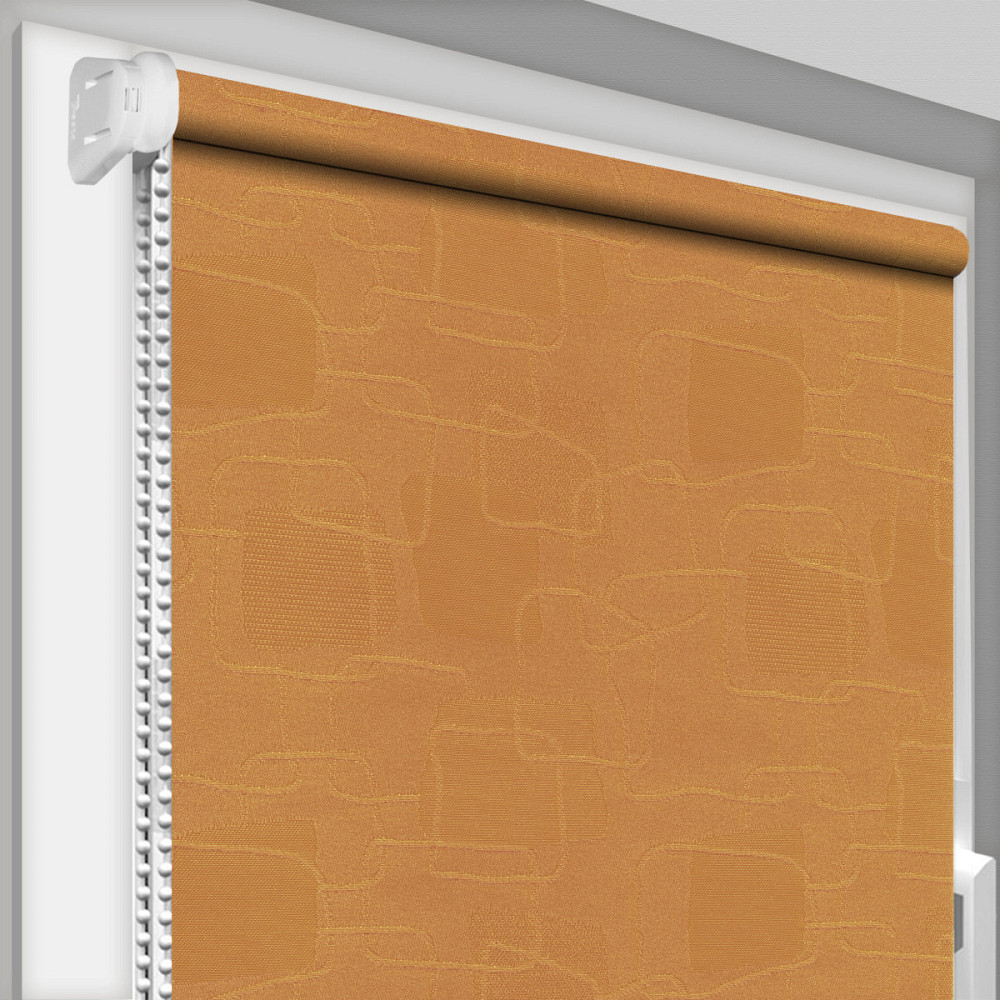 Рулонна штора Rolets Топаз 1-2232-600 60x170 см відкритого типу Блідо-жовтогаряча Киев - изображение 1