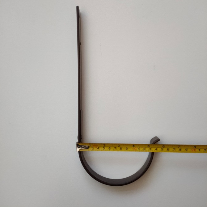 Тримач 125 жолоба товщина 4 мм кронштейн водосточний металевий Нововолинськ - зображення 3