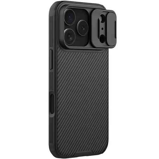 Карбоновая накладка Nillkin CamShield Pro Magnetic для Apple iPhone 17 Pro (6.3") Херсон