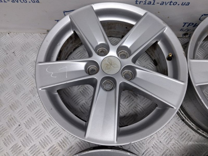 Диски титан комплект R16 Mitsubishi Lancer 10 1.5 БЕНЗИН 4A91 2007 (б/у) Київ - зображення 2