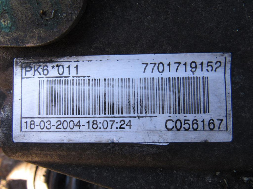 Коробка передач 6 ступ. Renault Espace IV 2.2 DCI 2002-2014 (PK6 011) Ковель - изображение 3