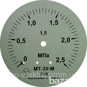 Манометр показывающий МТ-3У-М (МТ-3У, МТ 3У, МТ3У, МТ3-У) - радиальный штуцер (РШ) Киев - изображение 8