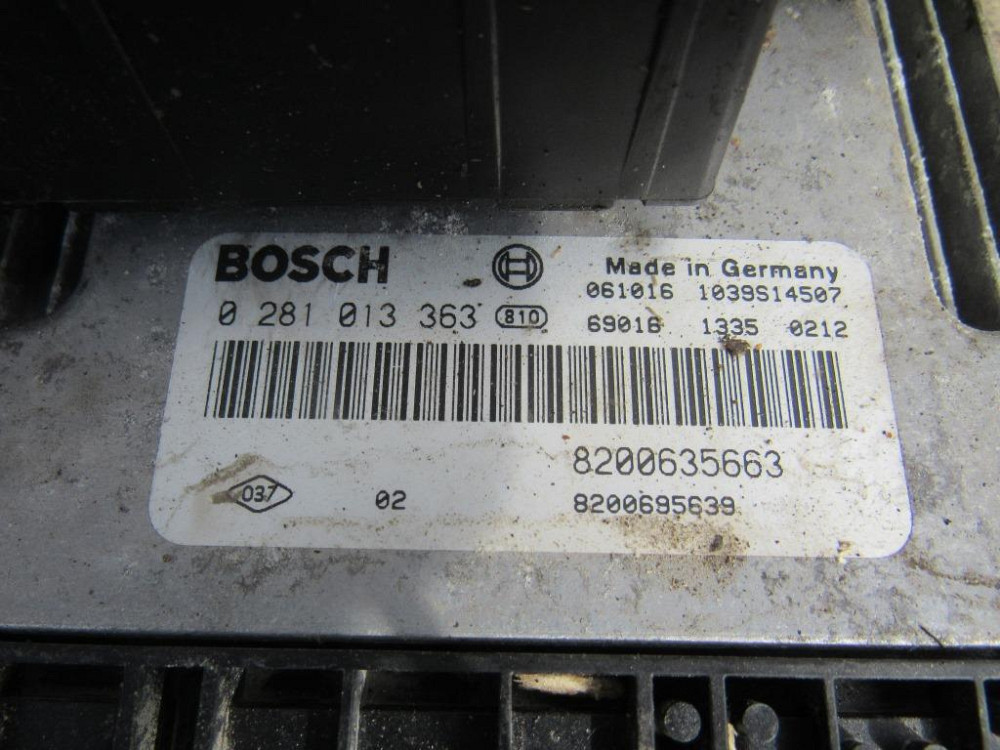 Блок управления двигателем Opel Vivaro 2.5 DCI 2007-2010 (0281013363) Ковель - изображение 2