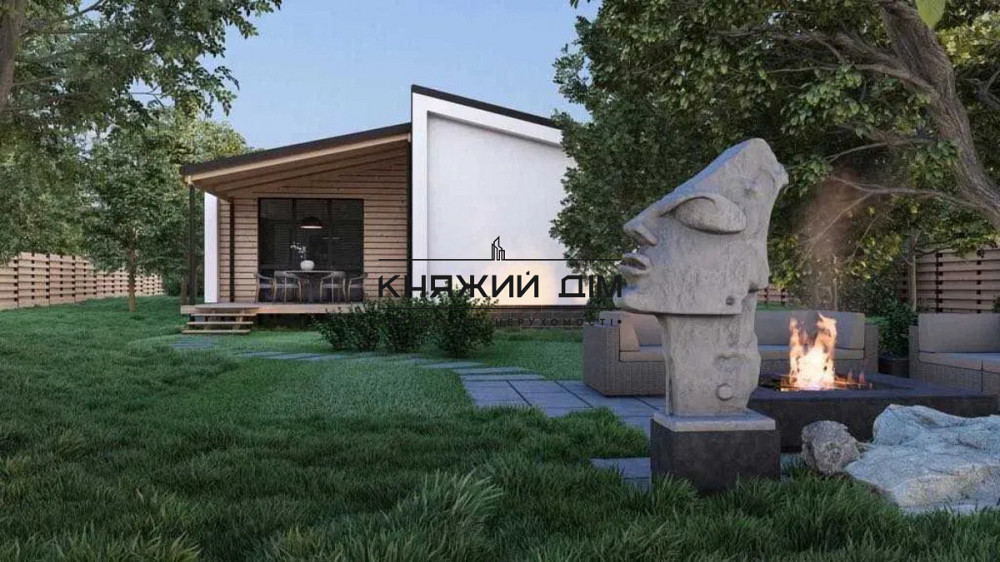 Продаж заміського будинку в скандинавському стилі Тарасівка (Нові Безрадичі). № 2211776 Київ - зображення 3