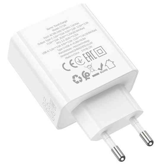 Зарядний пристрій Hoco C113A Awesome PD65W (1USB-A/1C) Львів