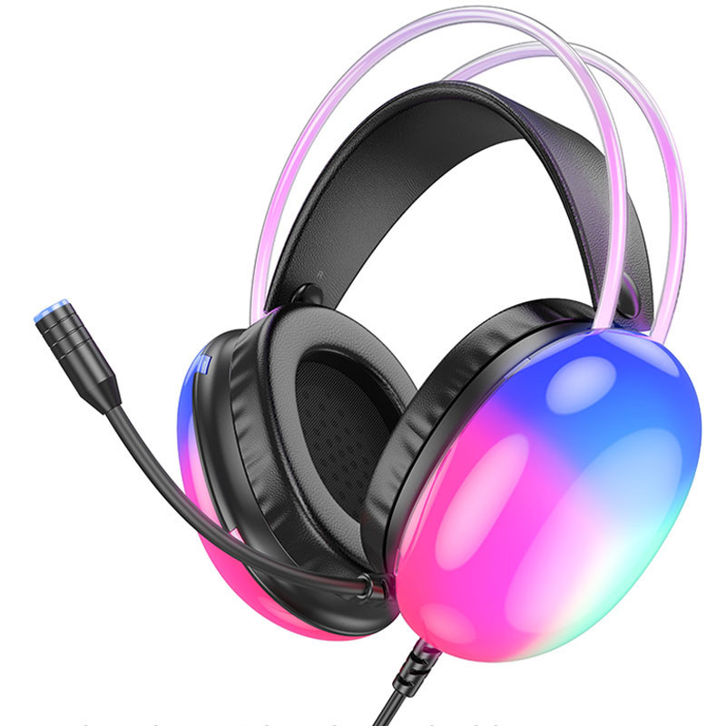 Уценка Накладные наушники Hoco W109 Plus Rich USB7.1 channel gaming (USB/2m) Херсон - зображення 2