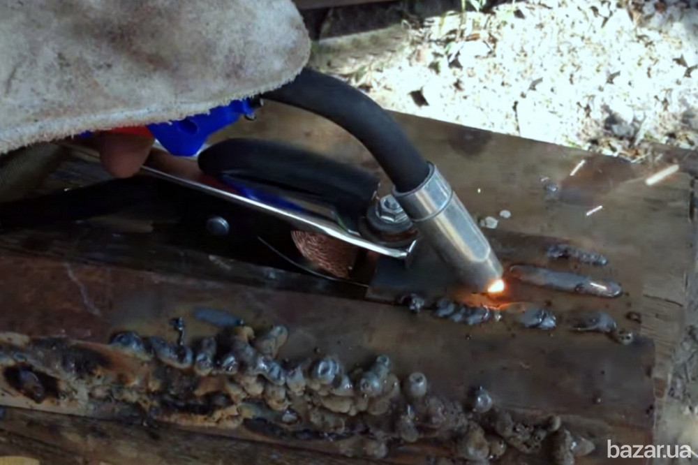 Сварочный инверторный полуавтомат Атом I-180 Белополье - изображение 11