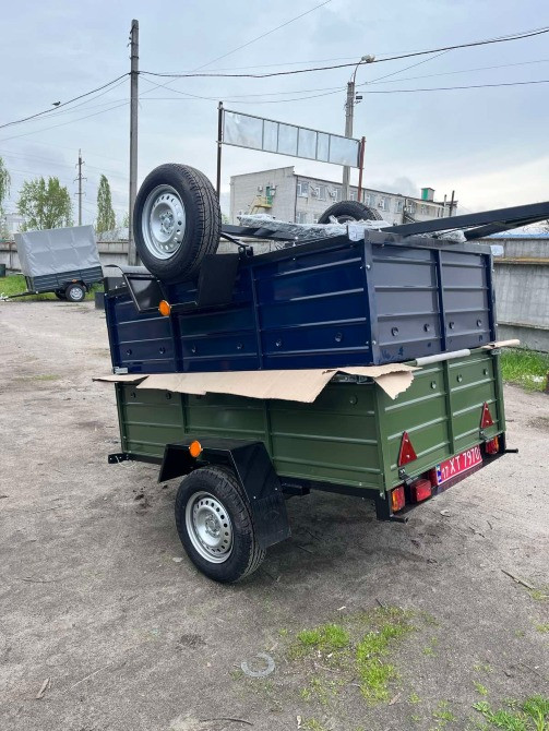 Новий авто причіп 170х130х40 заводу "Дніпро" Буск - изображение 4