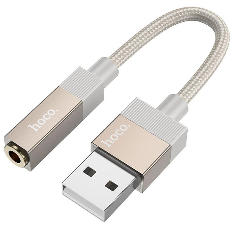 Переходник Hoco UPA32D Clever USB to 3.5mm Херсон - зображення 3