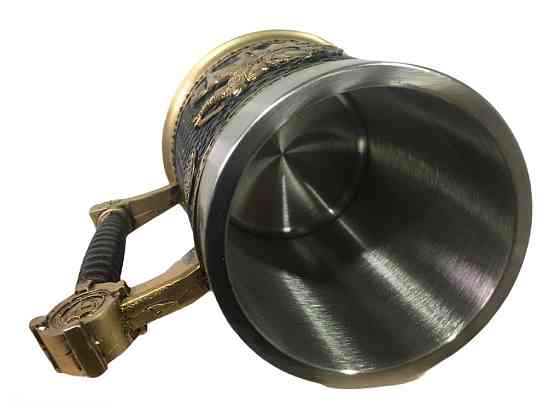 Чашка 3 Череп пивная кружка Рыцарь на лошади 3 Рыцаря Крестоносец Киев