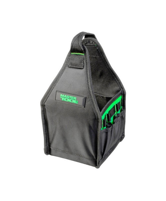 Сумка для инструментов открытая MASTERTOOL 160х170х310 мм 8 карманов усиленное дно 1680 DEN 79-1930 Харків - зображення 2