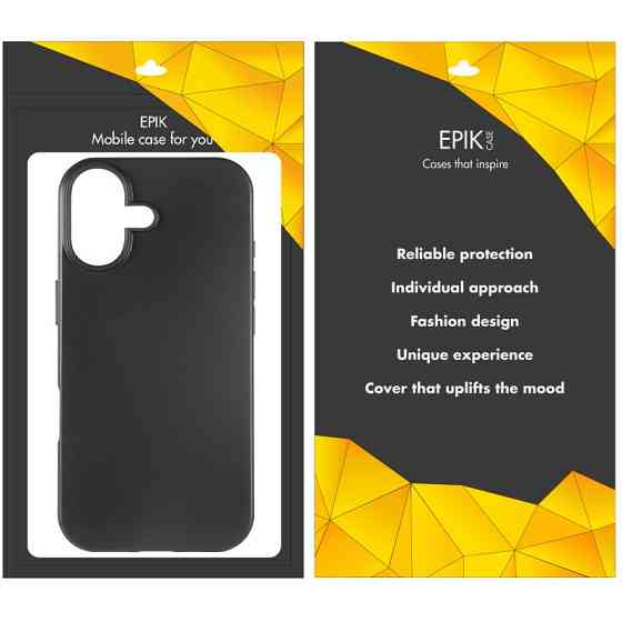 Чехол TPU Epik Black для Apple iPhone 17 (6.3") Херсон
