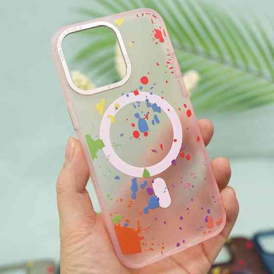 Чехол TPU+PC Flush with MagSafe для Apple iPhone 12 Pro Max (6.7") Херсон