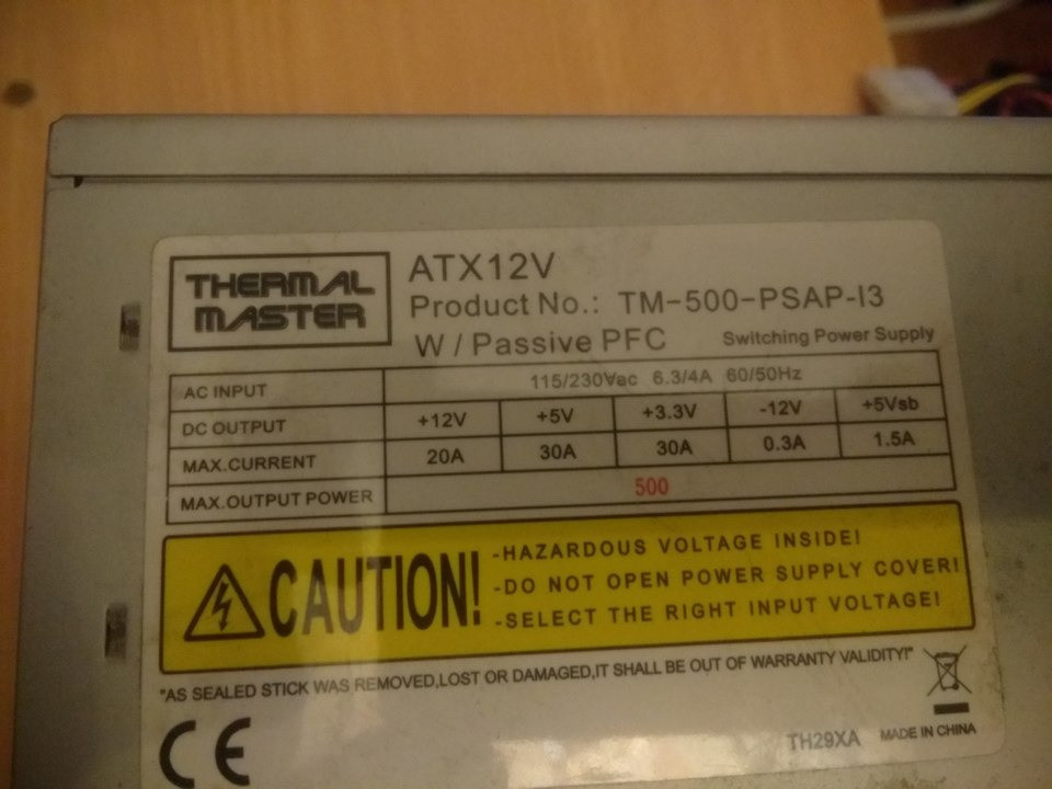 Системні Блоки живлення Кaсекom ATX-400(400Ватт) і т.п. Львов - изображение 3