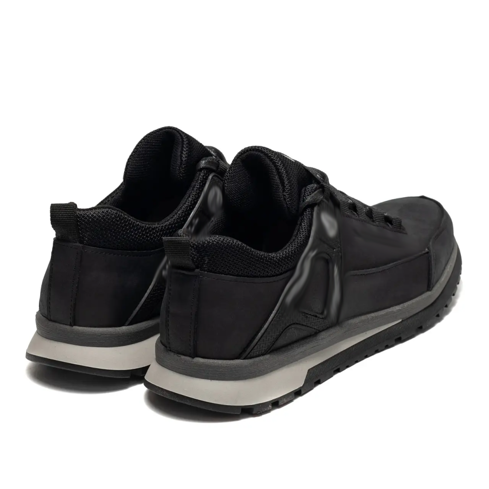 Мужские кожаные кроссовки Performance footwear Black Киев - изображение 8